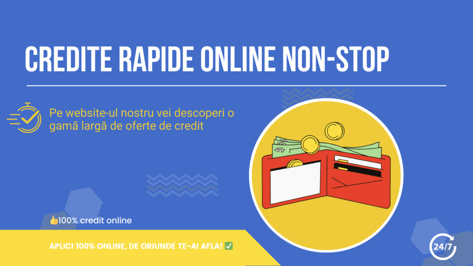 Credite rapide online non-stop